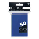 ULTRA PRO - Micas PRO-Gloss Standard Deck Protector: Blue c/50 - Gamesmart